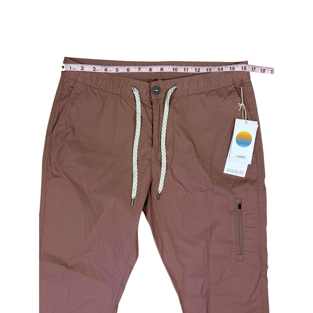 VUORI Ripstop Pants WOMENS LARGE LIGHT TERRA COTTA Hiking Activewear NEW!! - Picture 3 of 8